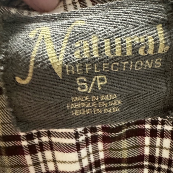 Natural Reflections Shire Plaid Ruana for Ladies - Picture 7 of 7